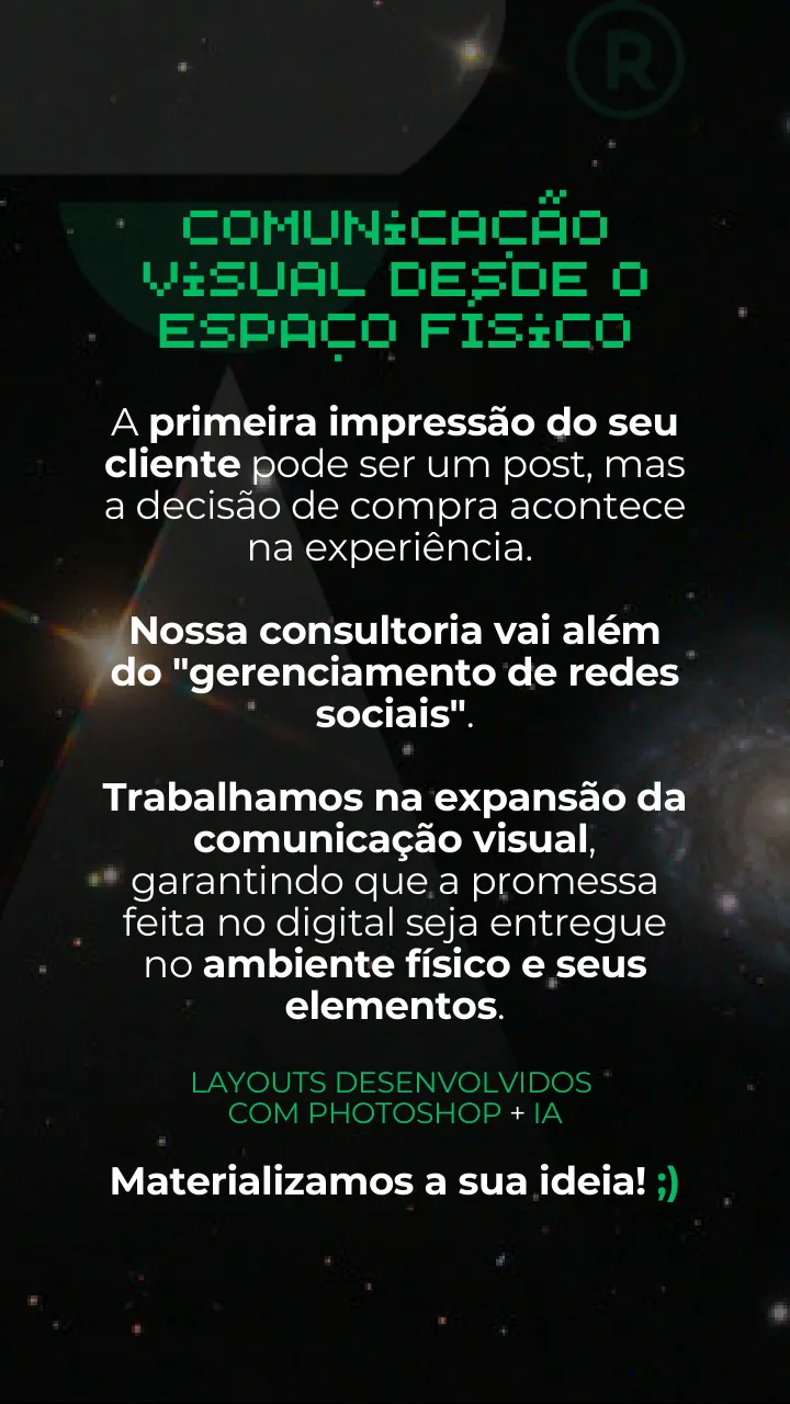 Comunicação visual desde o espaço físico: a decisão de compra acontece na experiência do cliente